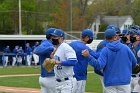 Baseball vs CGA  Wheaton College Baseball vs Coast Guard Academy during game one of the NEWMAC semi-finals playoffs. - (Photo by Keith Nordstrom) : Wheaton, baseball, NEWMAC